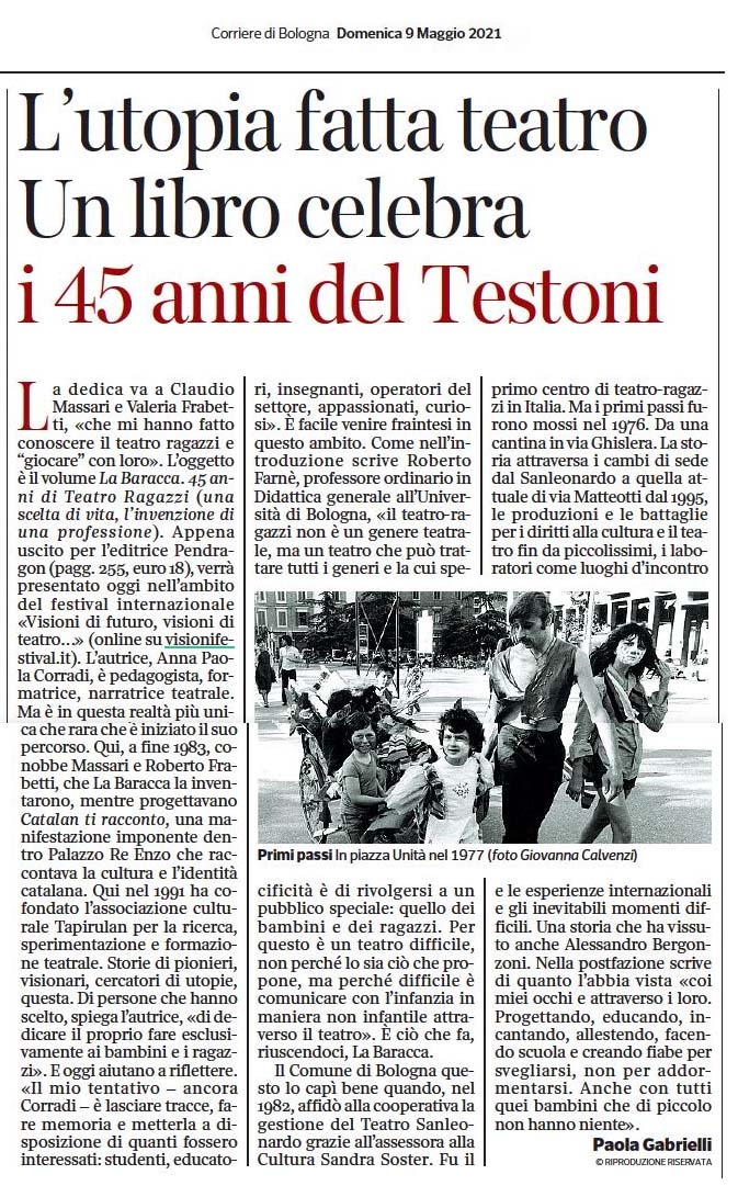 La baracca. 45 anni di Teatro Ragazzi