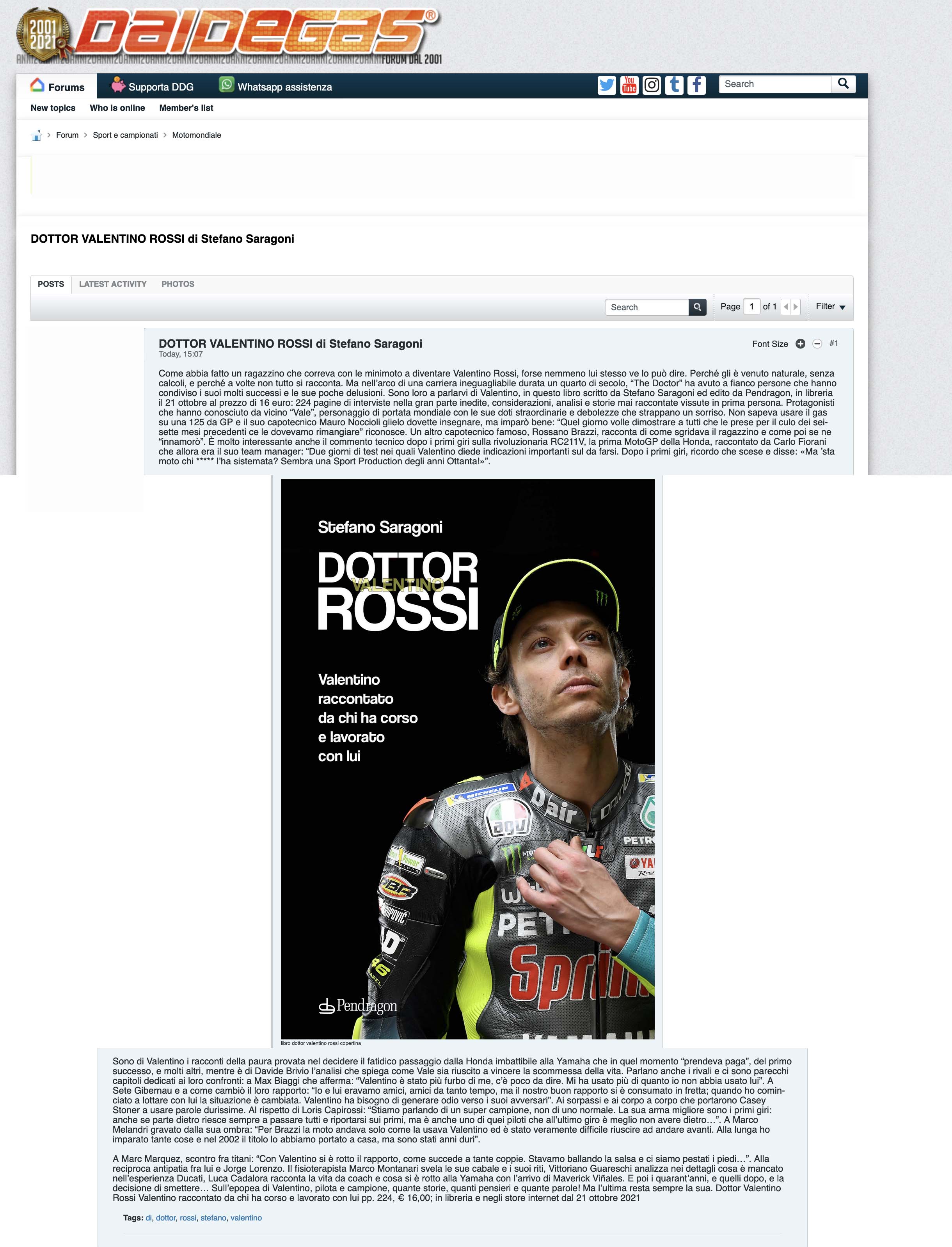 Dottor Valentino Rossi