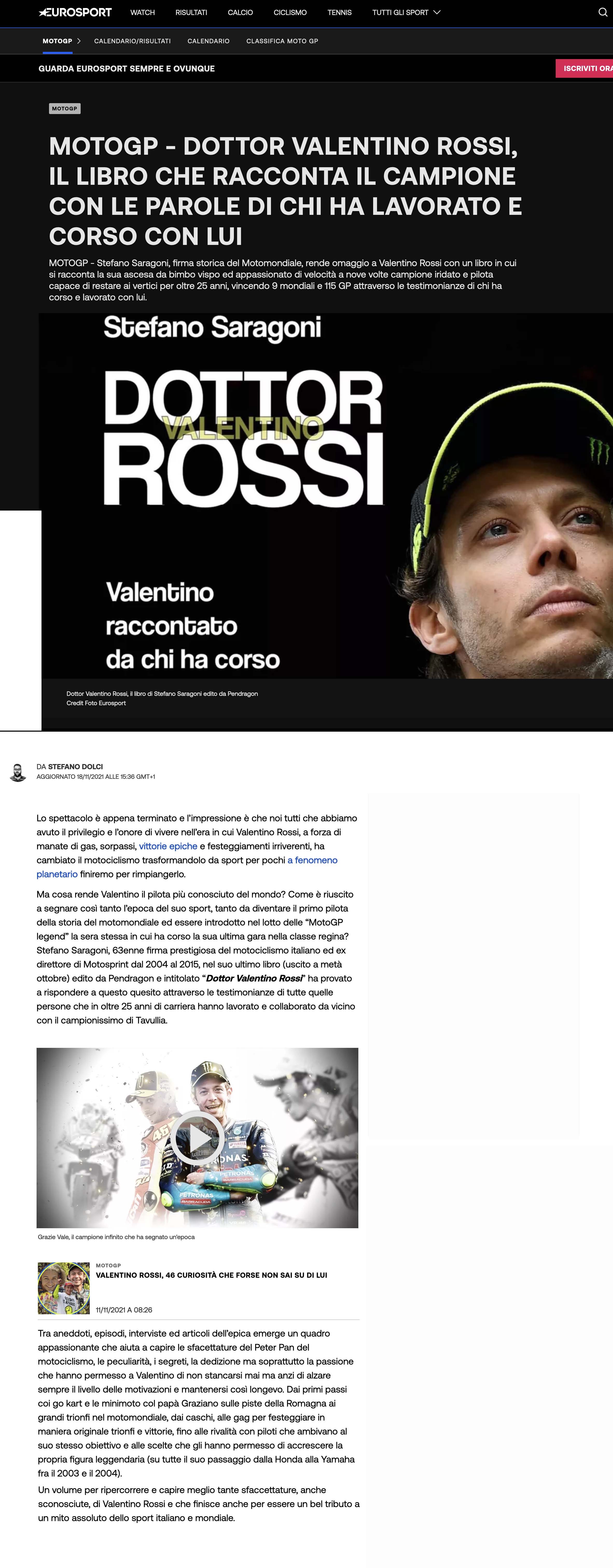 Dottor Valentino Rossi