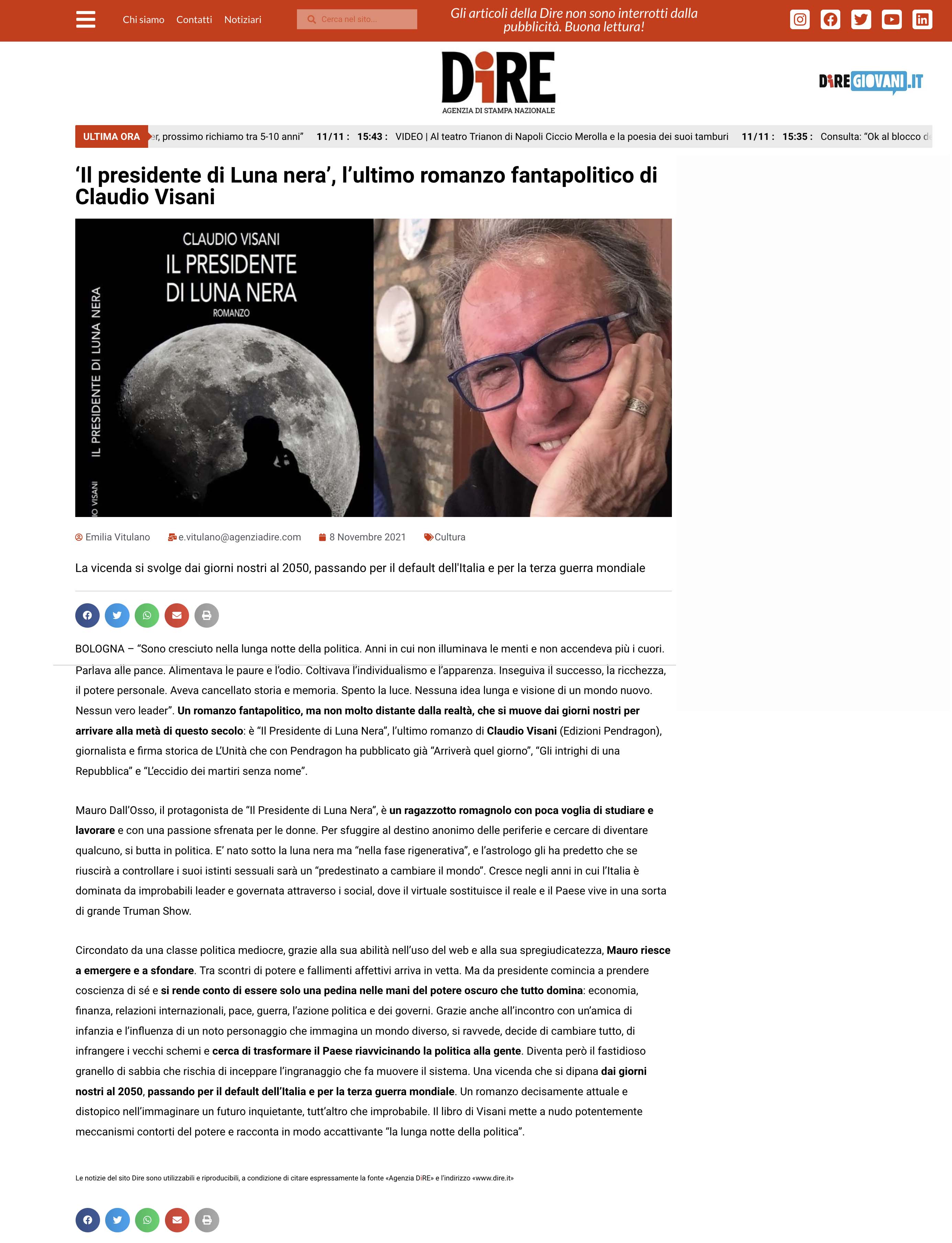 Il presidente di luna nera