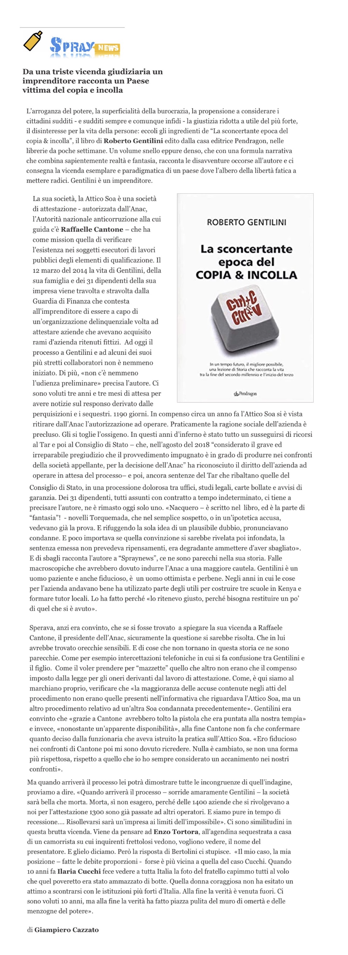 La sconcertante epoca del copia & incolla