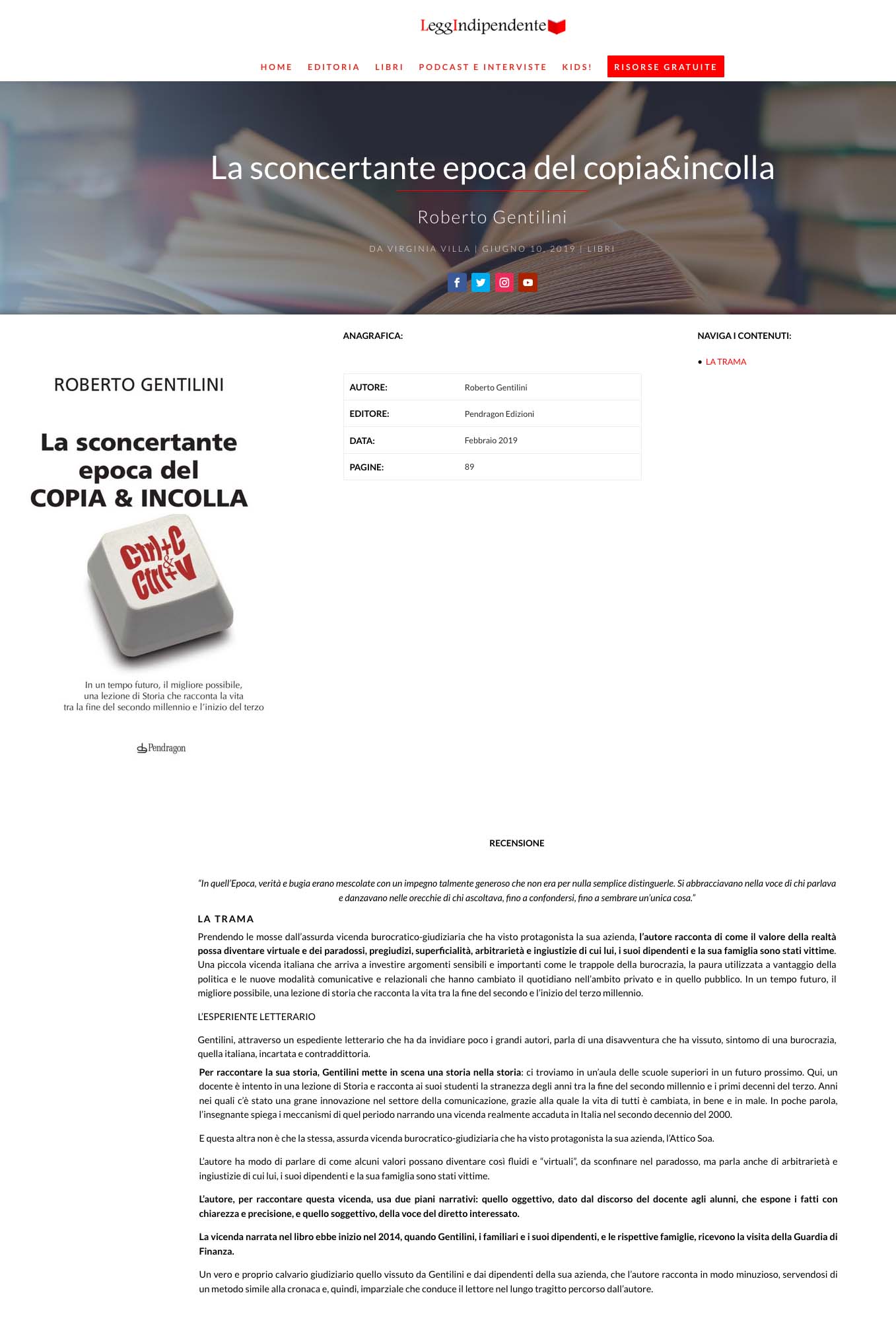 La sconcertante epoca del copia & incolla