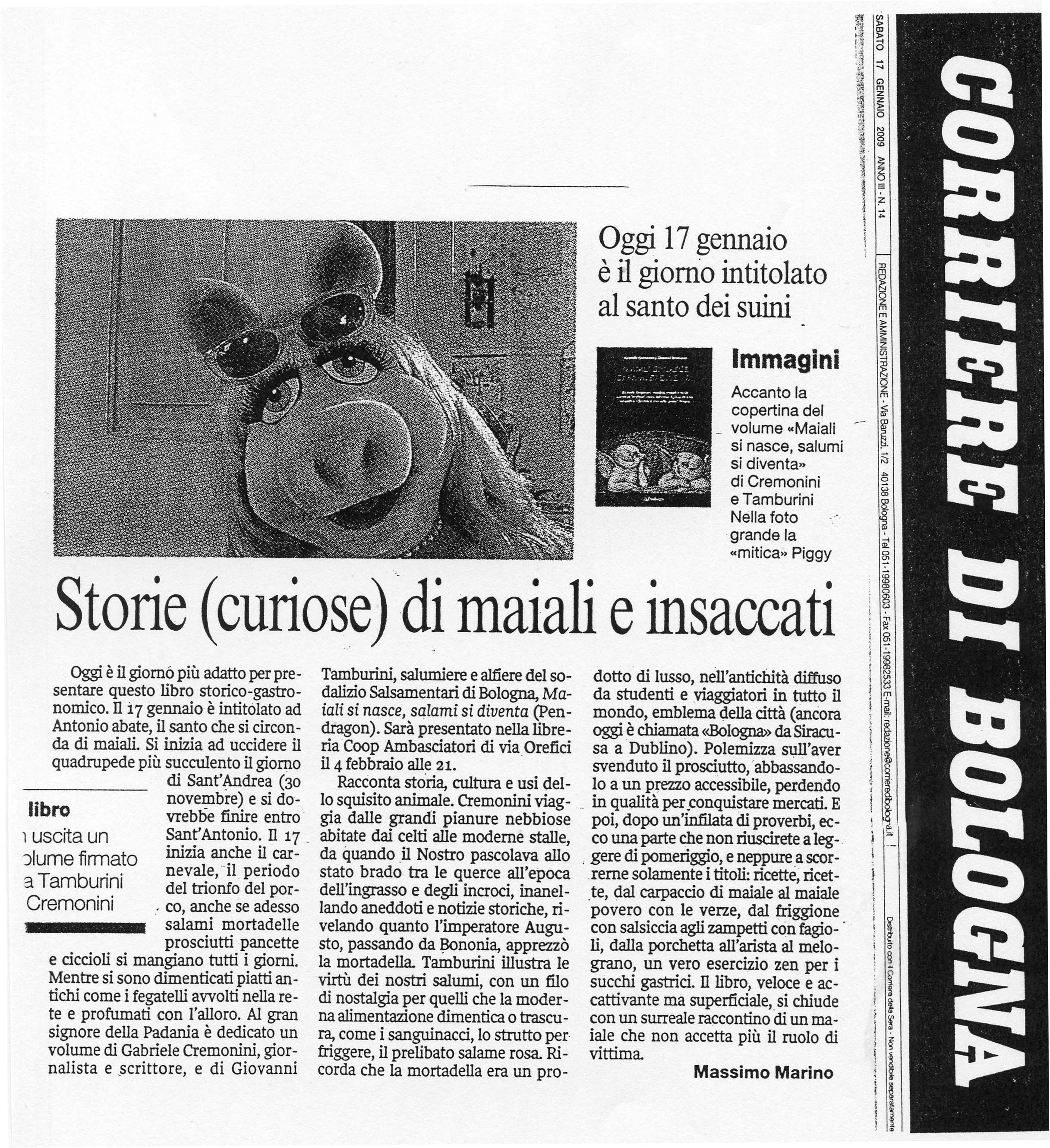 Maiali si nasce, salami si diventa