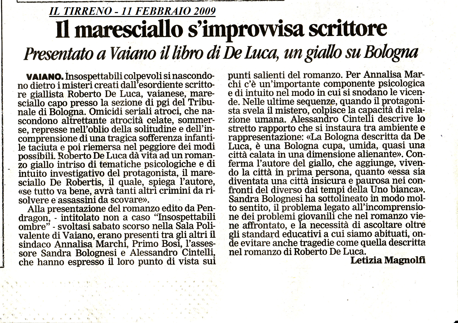 Insospettabili ombre