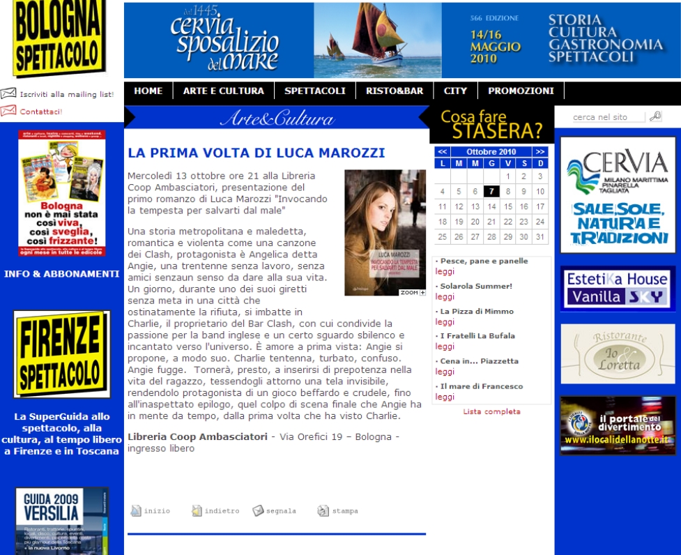 Invocando la tempesta per salvarti dal male
