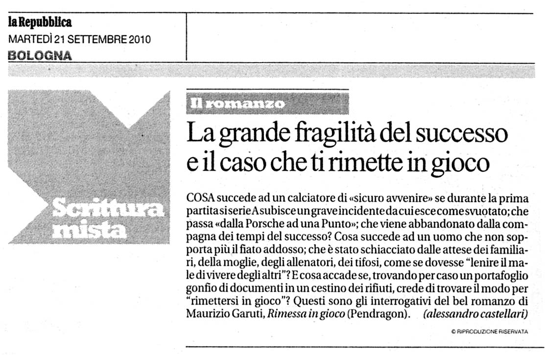 Rimessa in gioco