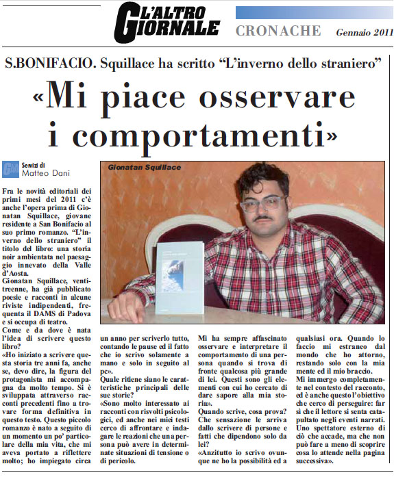 L'inverno dello straniero