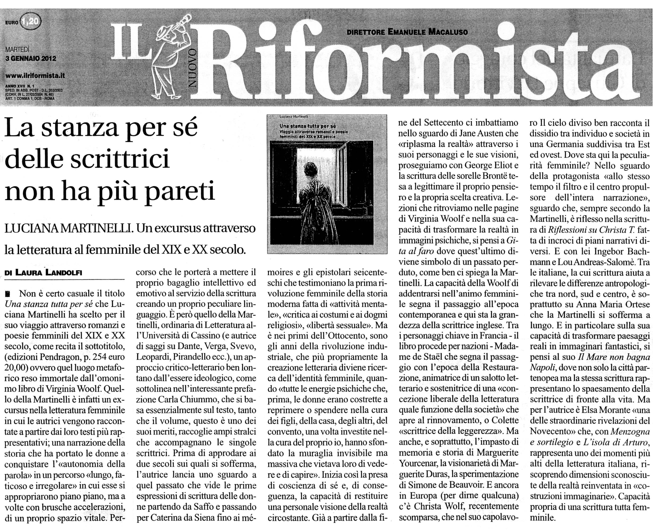Una stanza tutta per sé