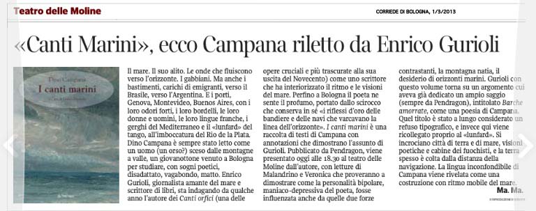 I canti marini