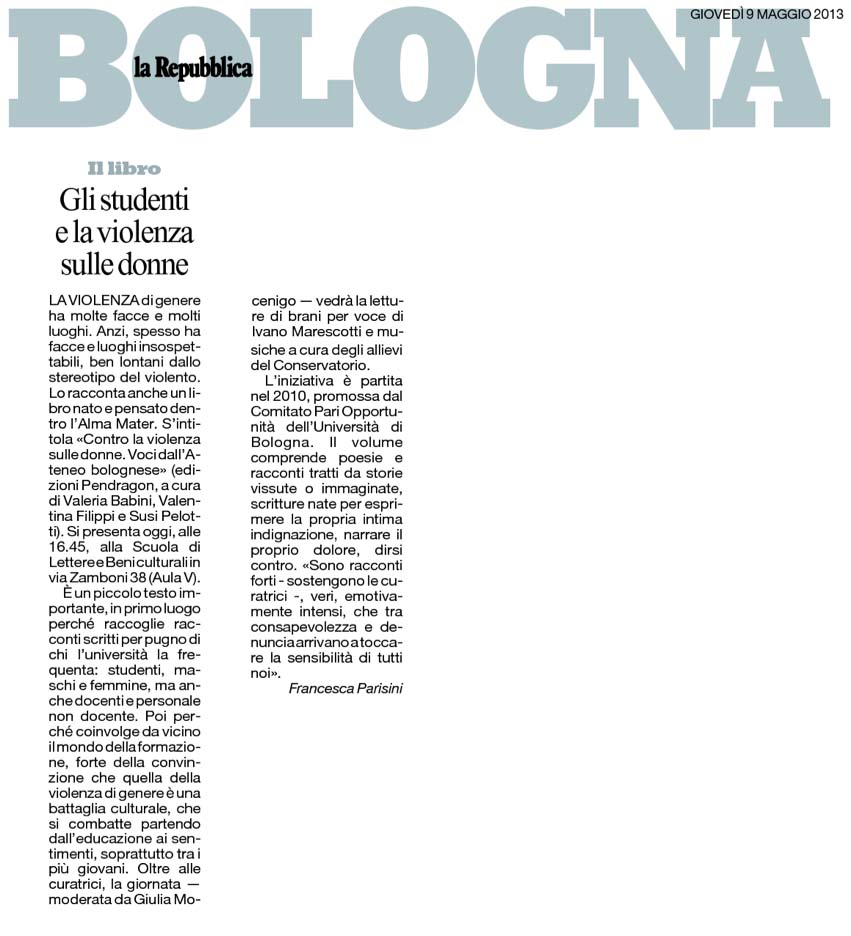 Contro la violenza sulle donne