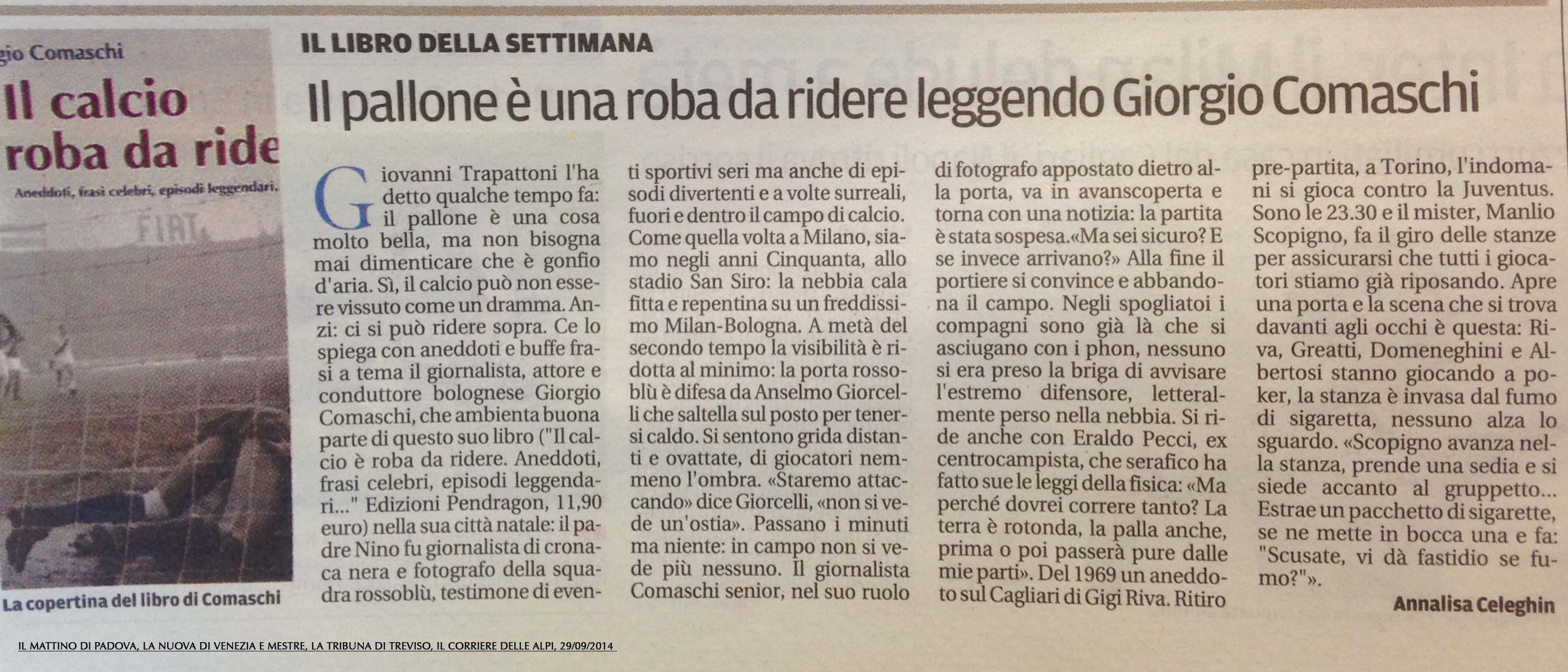 Il calcio è roba da ridere