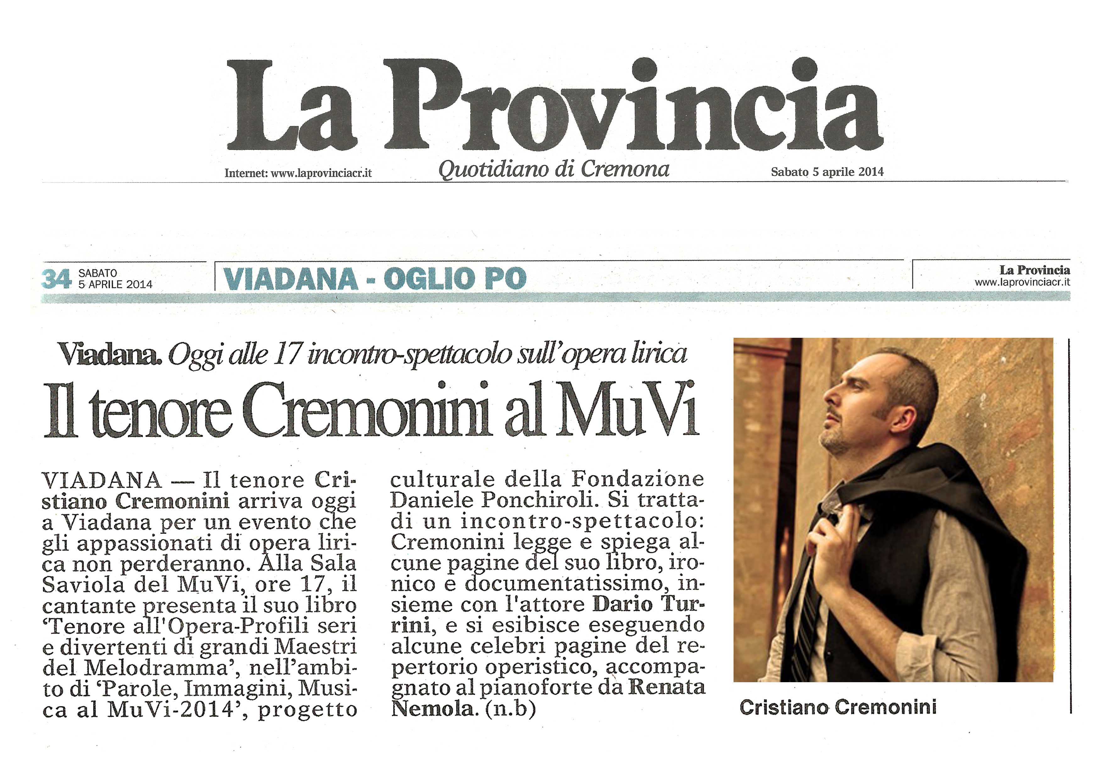 Tenore all'opera