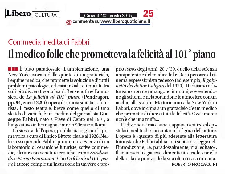 La felicità al 101° piano