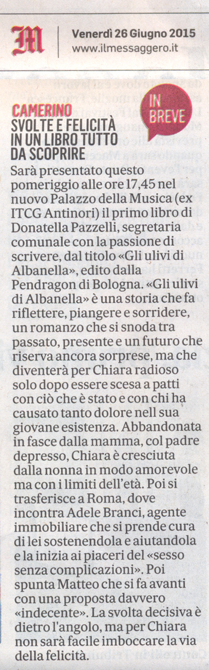 Gli ulivi di Albanella