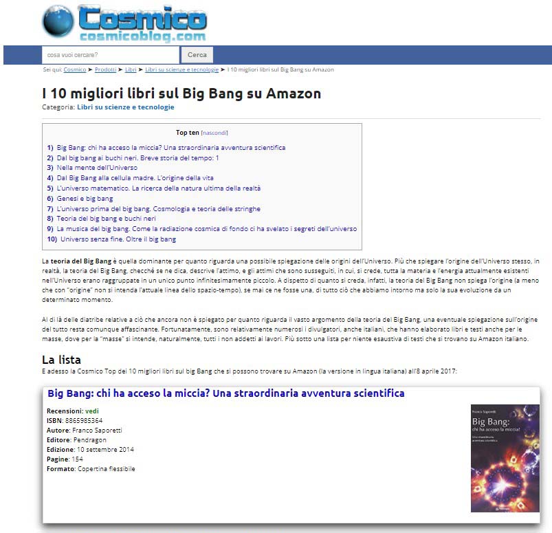 Big Bang: chi ha acceso la miccia?