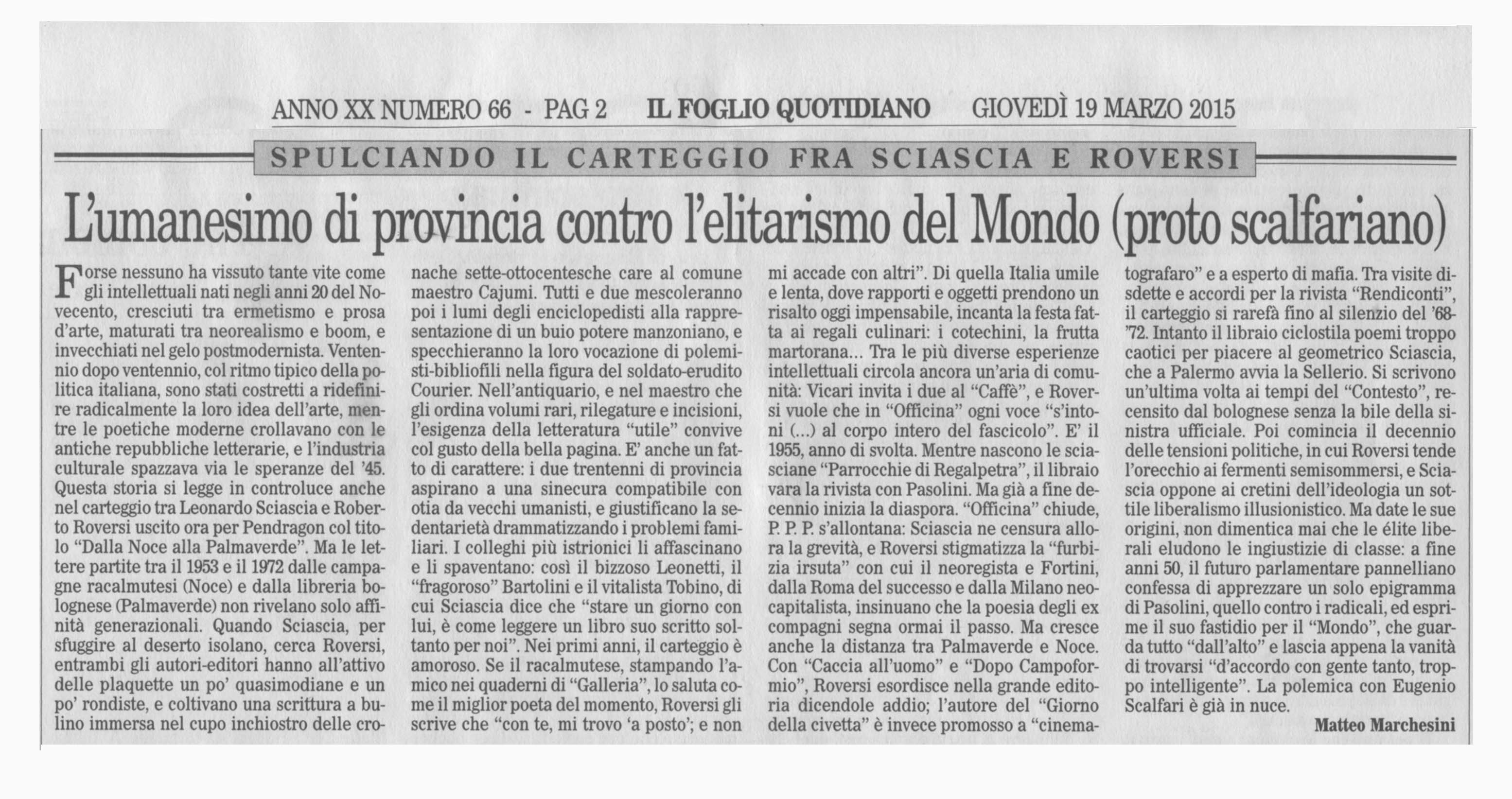 Dalla Noce alla Palmaverde