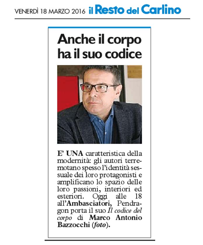 Il codice del corpo