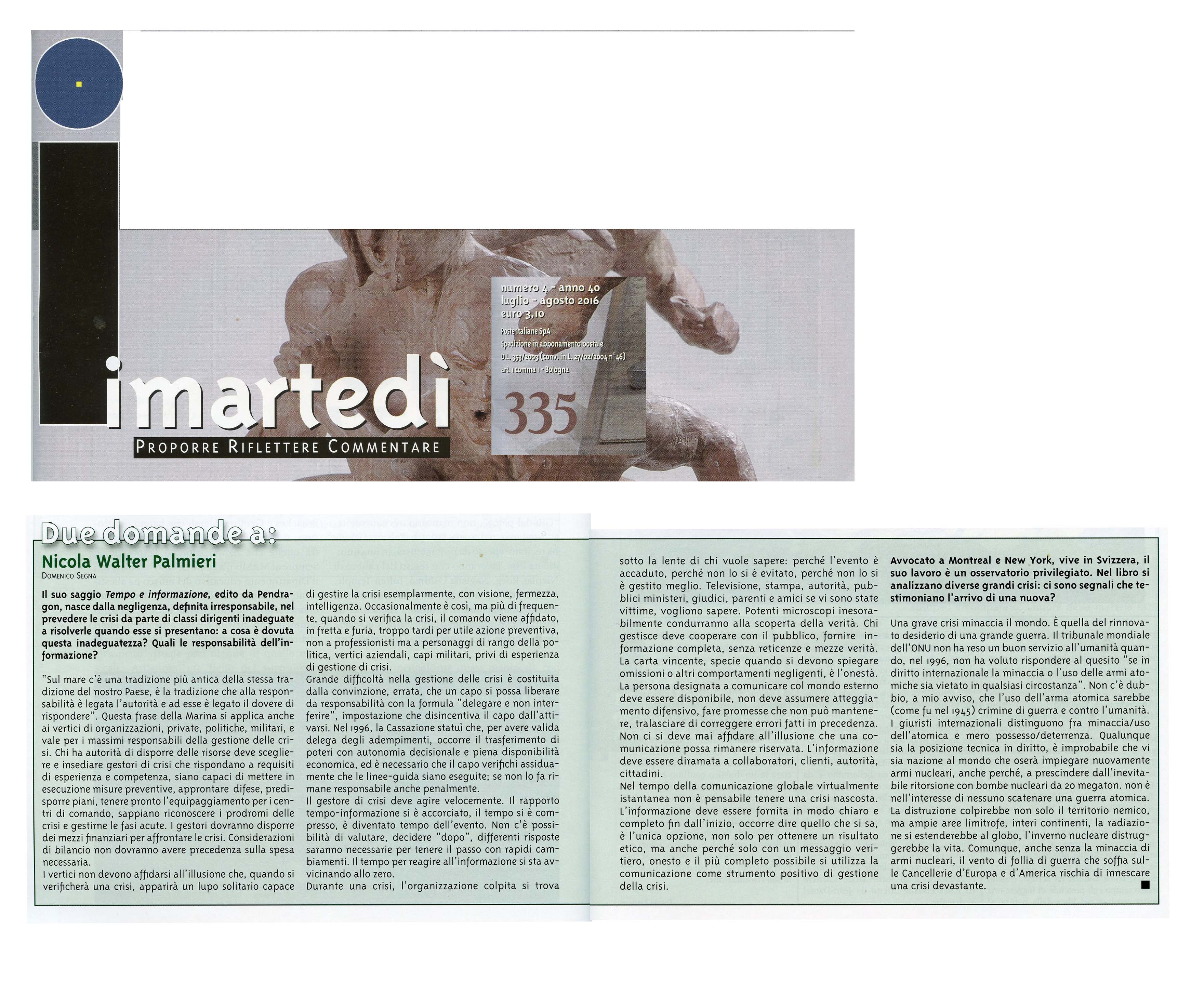 Tempo e informazione