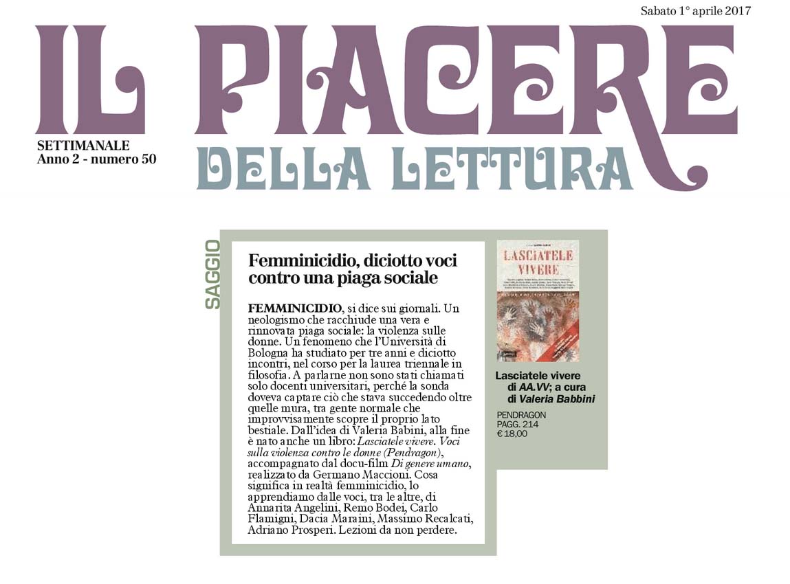 Lasciatele vivere