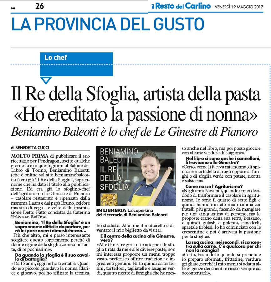 Il Re della sfoglia