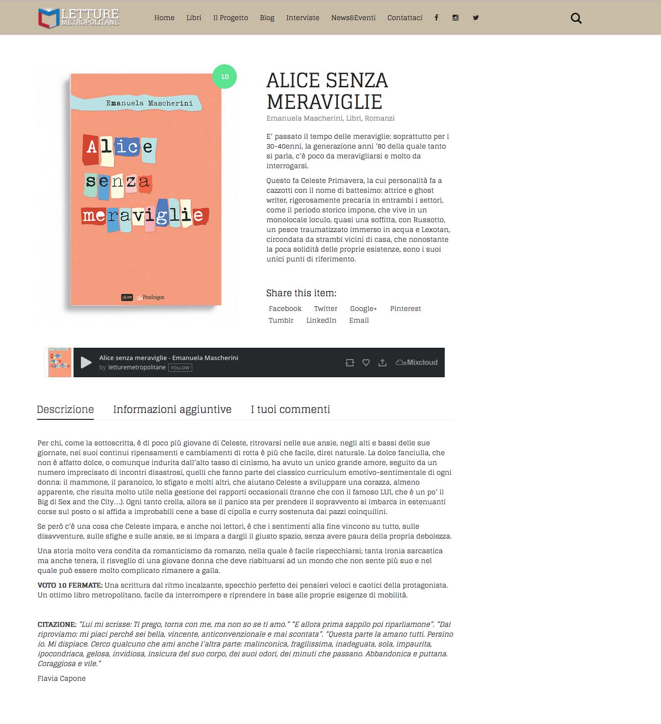 Alice senza meraviglie