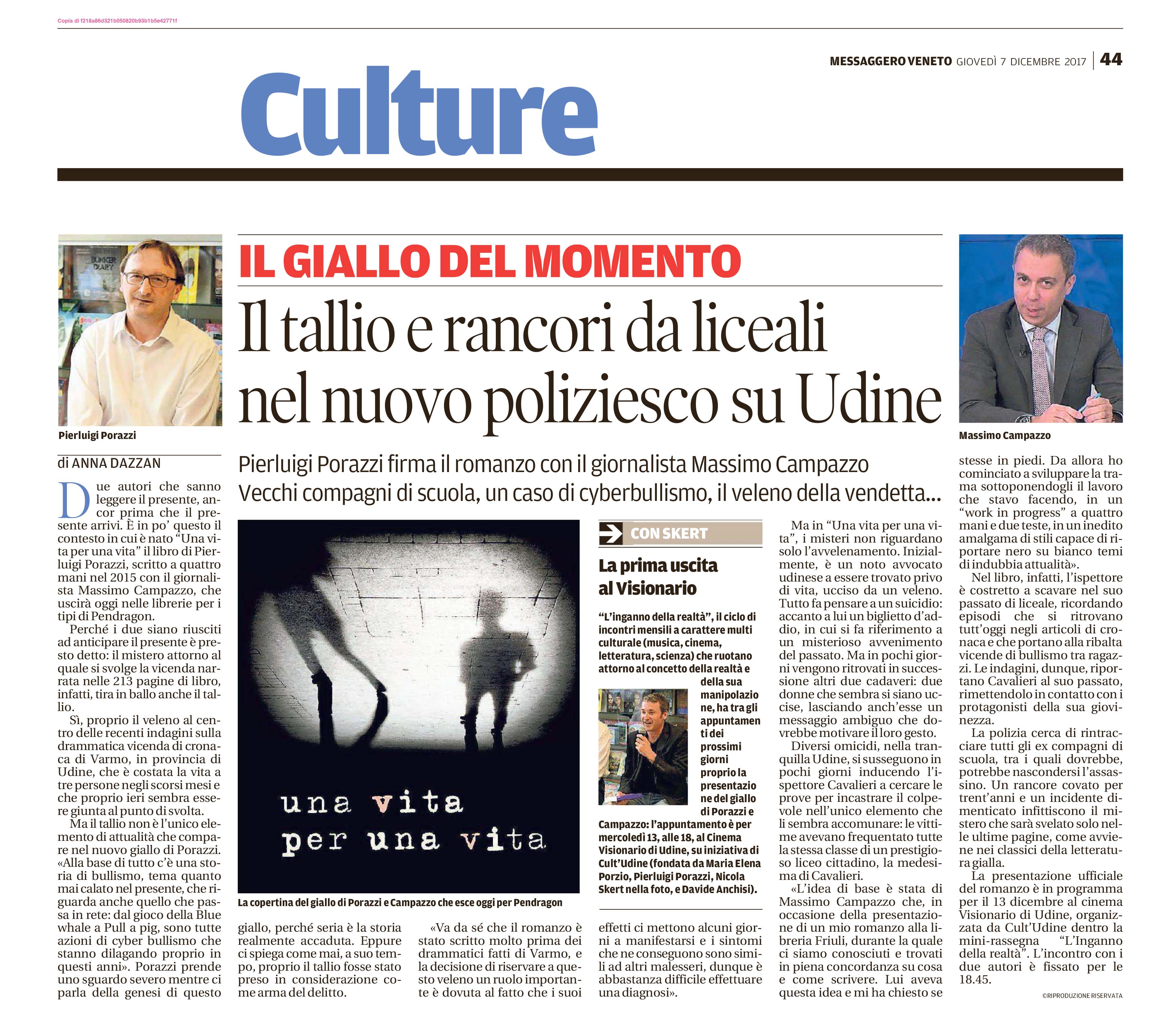 Una vita per una vita