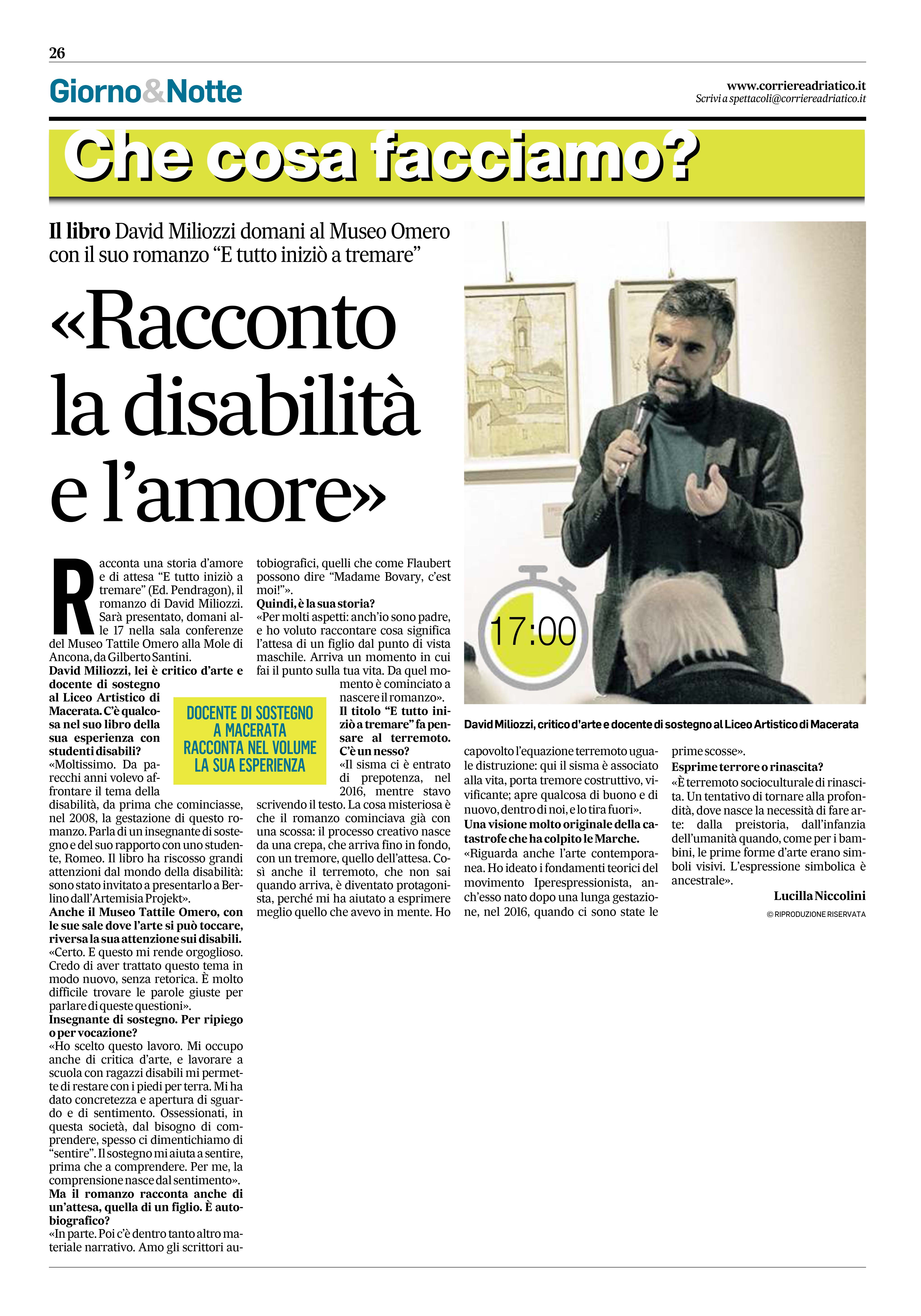 E tutto iniziò a tremare