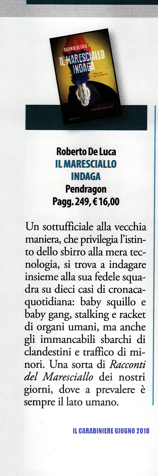 Il maresciallo indaga