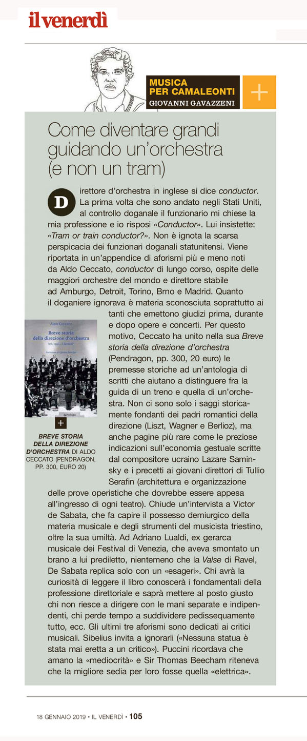 Breve storia della direzione d'orchestra