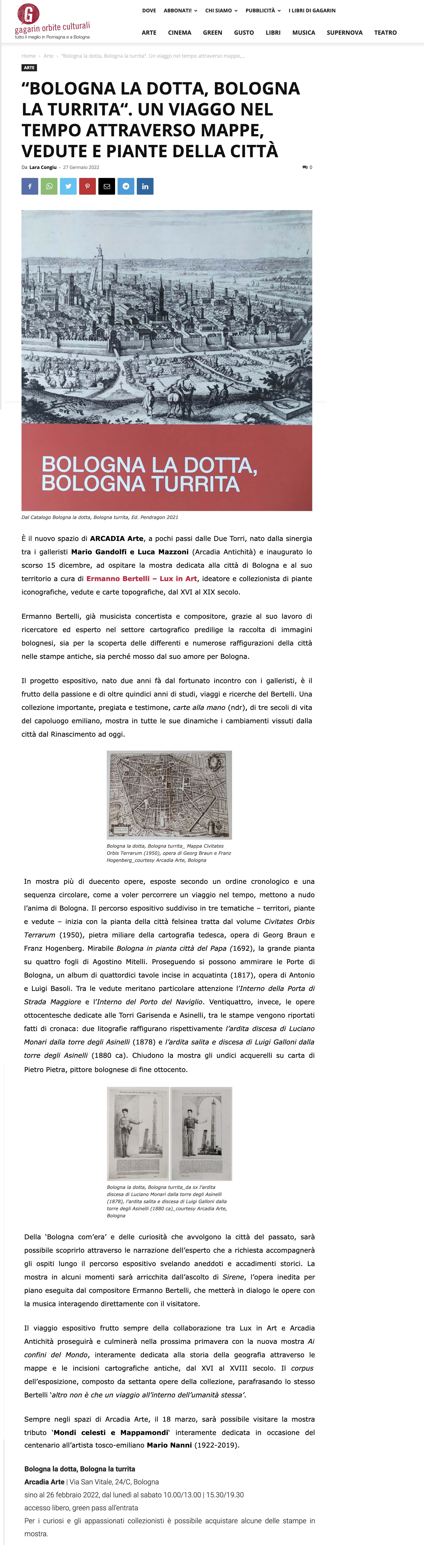 Bologna la dotta, Bologna turrita