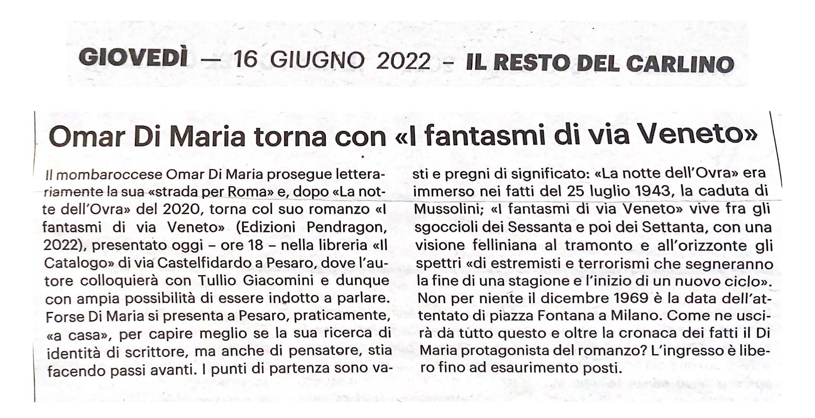 I fantasmi di via Veneto
