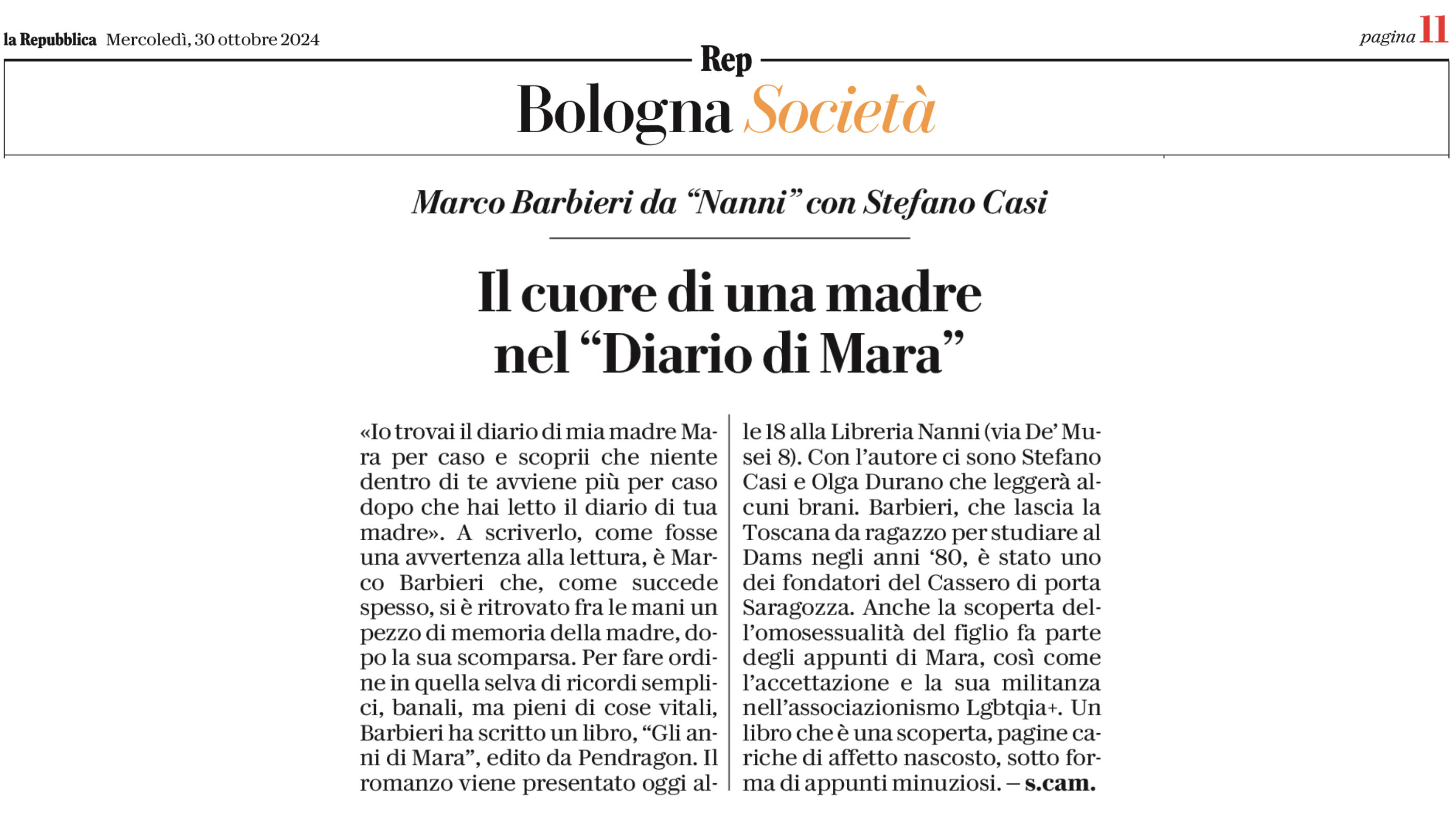 Gli anni di Mara