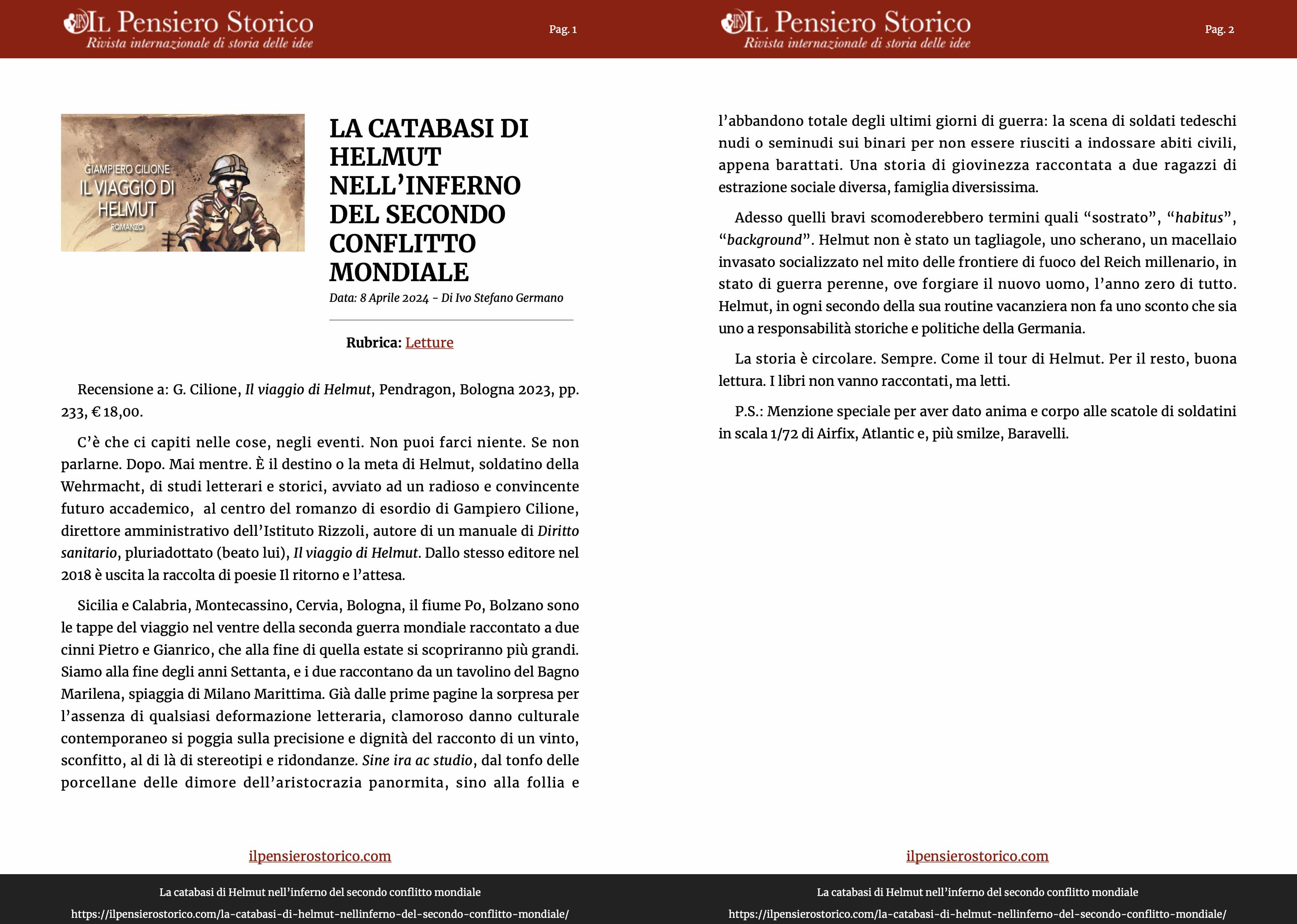 Il viaggio di Helmut