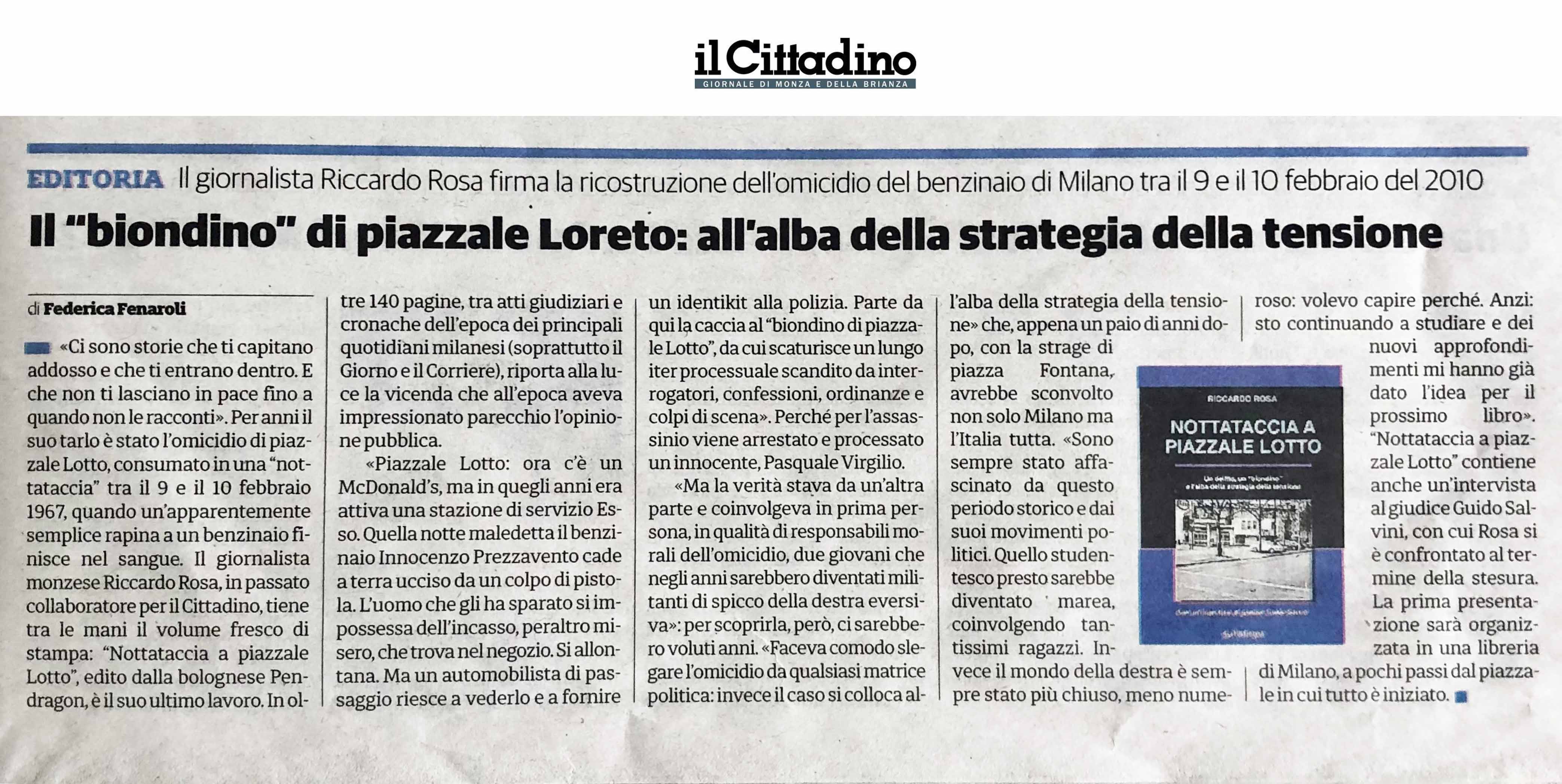 Nottataccia a piazzale Lotto