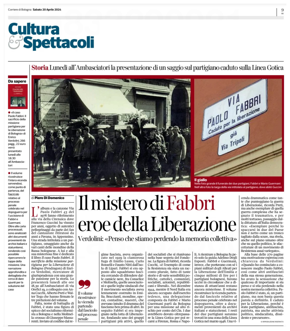 Il caso Paolo Fabbri