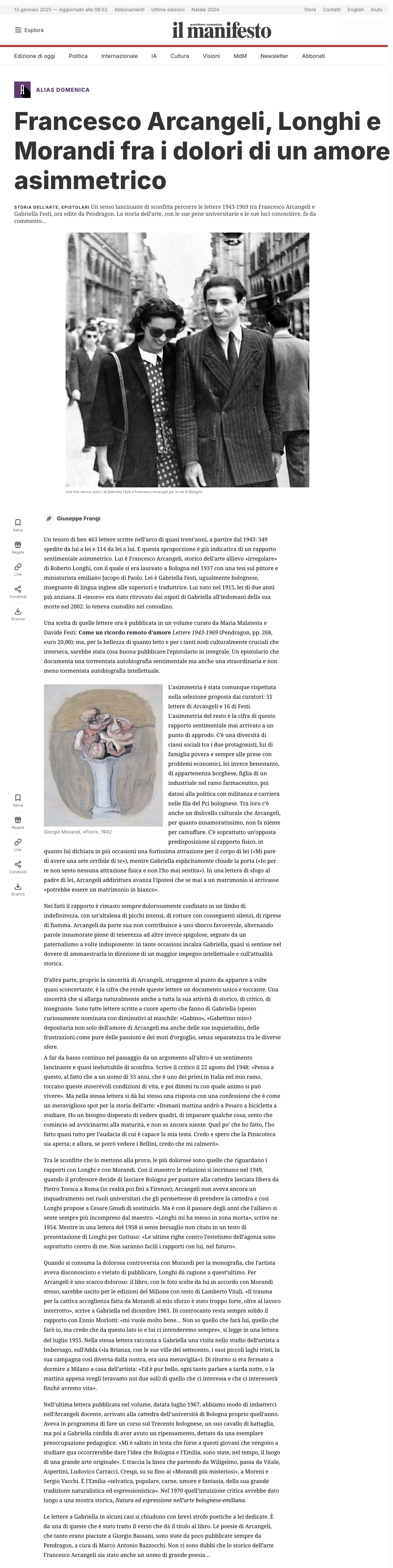 Come un ricordo remoto d’amore