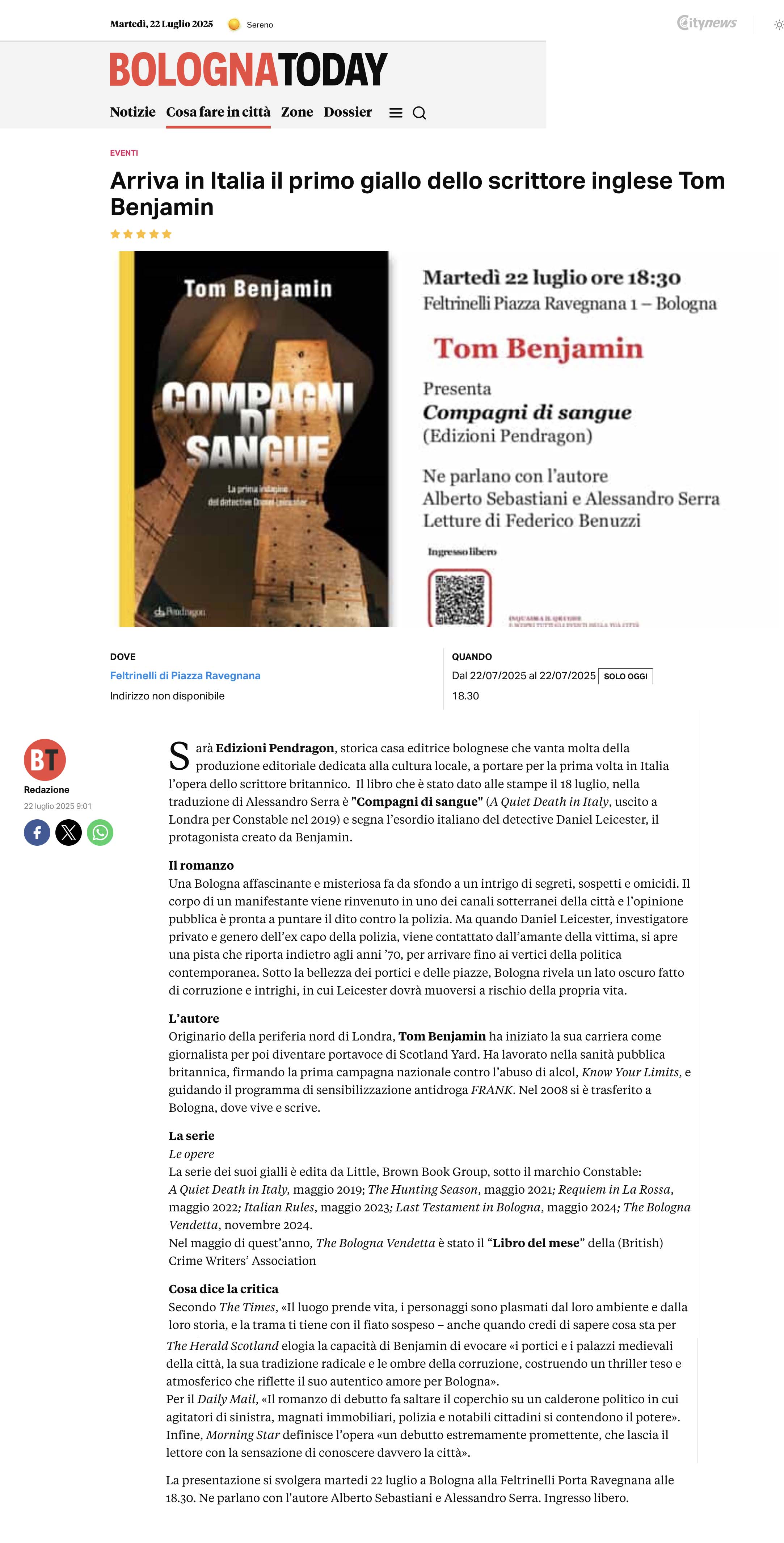 Compagni di sangue