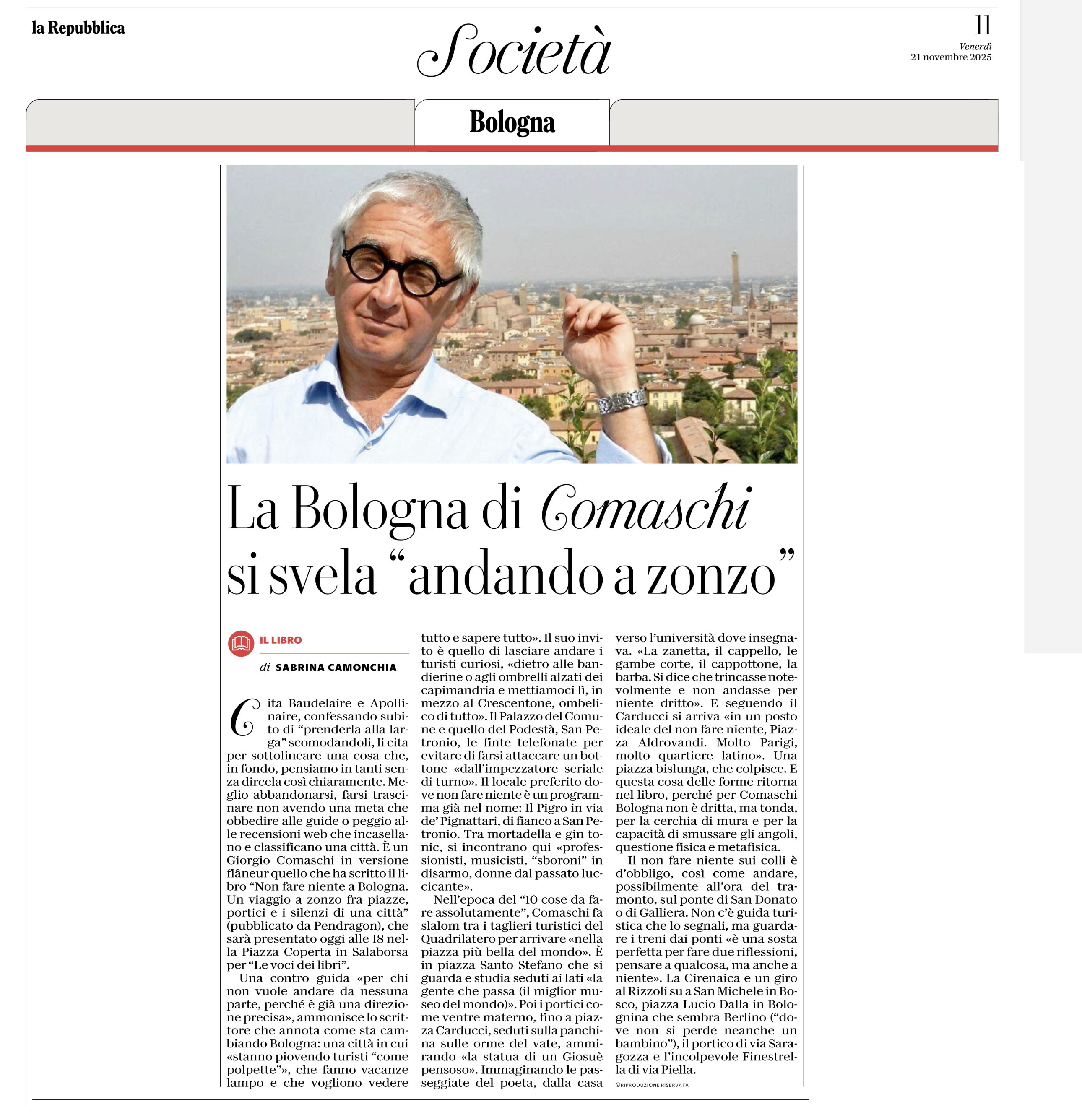 Non fare niente a Bologna