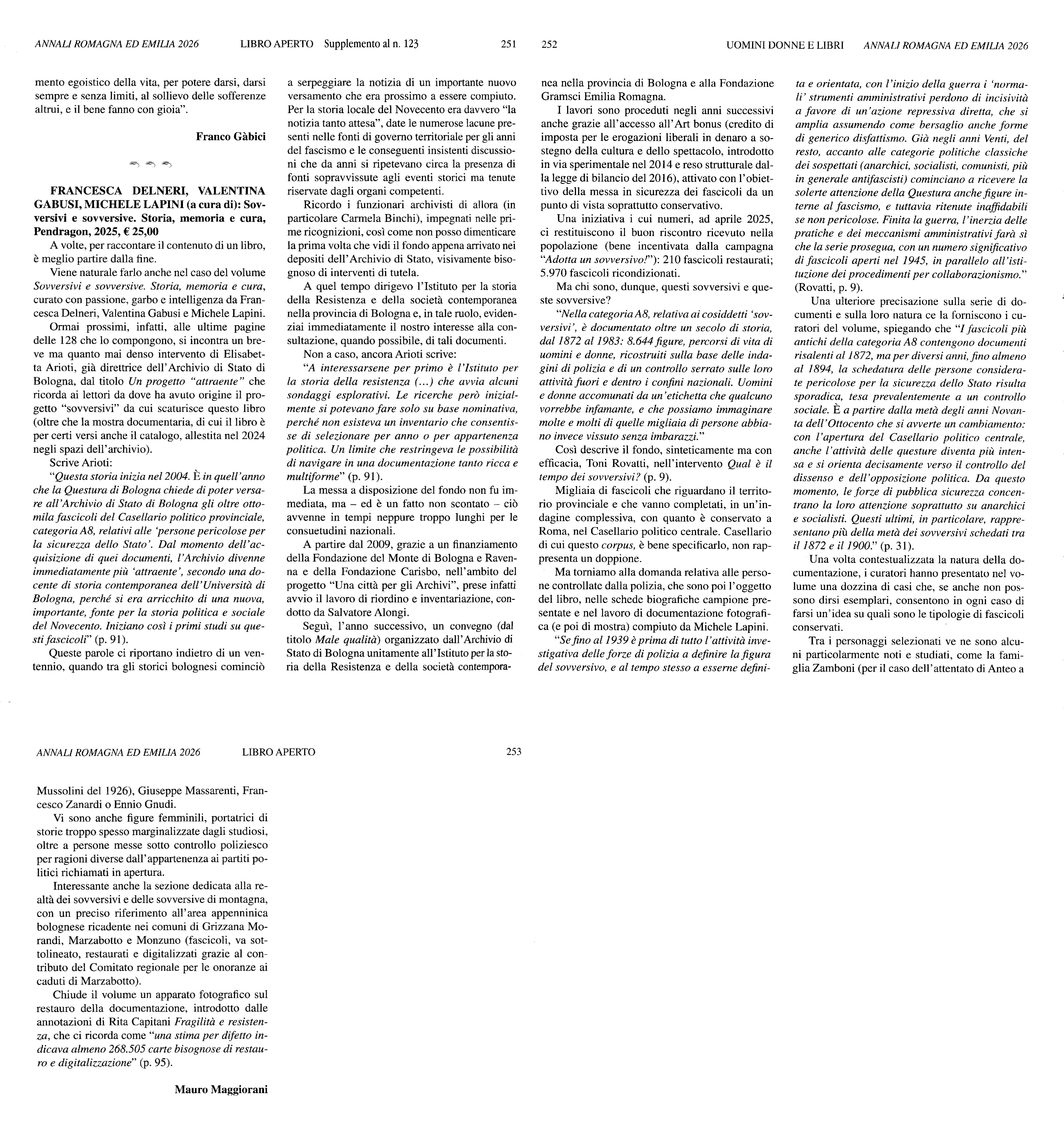 Sovversivi e sovversive